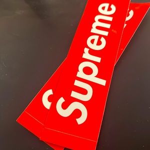 SUPREME Sticker 2pack
